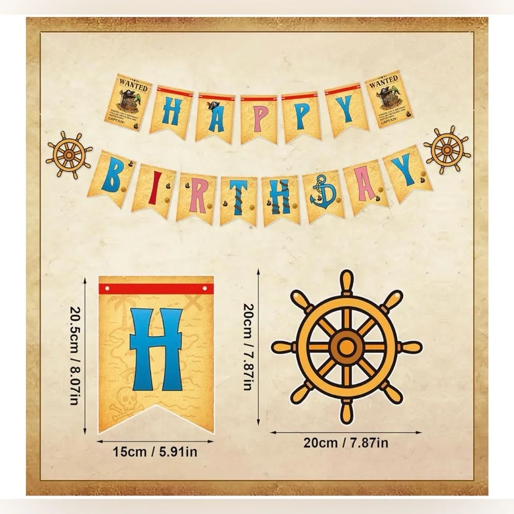 ONE PIECE Party Theme Decoration - Picture 6 of 7